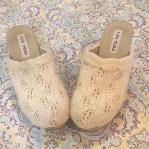 Steve Madden Knit Clogs